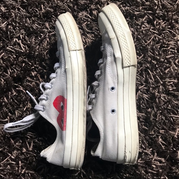 Comme des garçons converse size 8 - Picture 3 of 6
